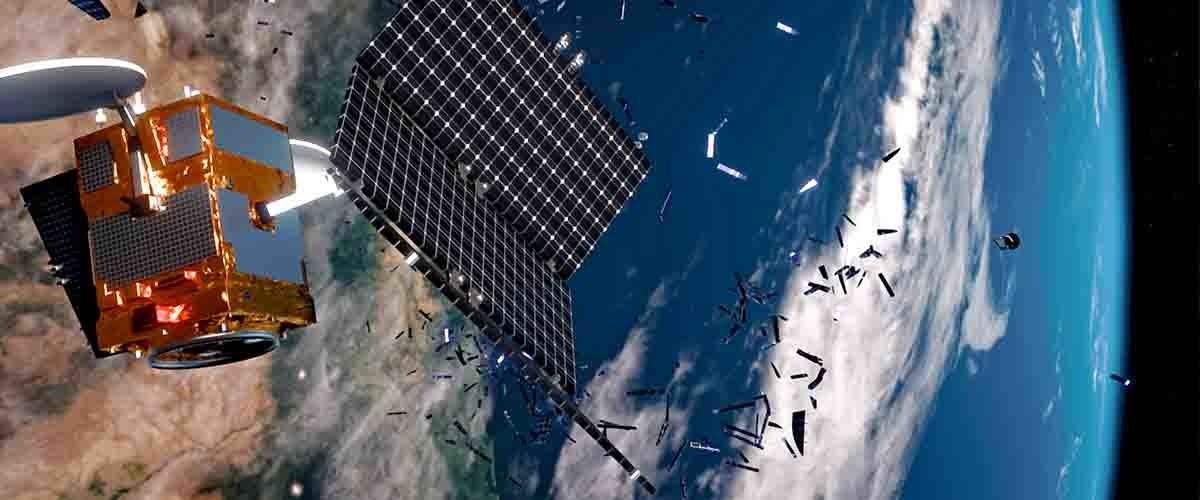 La misión ClearSpace-1 recogerá, entre otras cosas, trozos de satélites rotos tras colisiones.