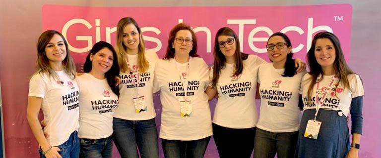 Hackathon alrededor de la ELA, organizado por Girls in Tech Spain.