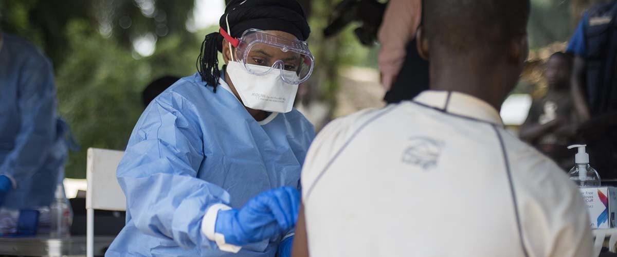 la vacuna contra el ébola en la República Democrática del Congo