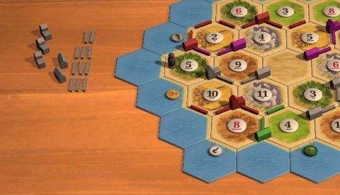 Catan es uno de los juegos de mesa online más conocidos.