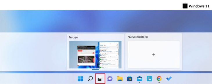 Cómo crear escritorios virtuales con Microsoft Windows 11