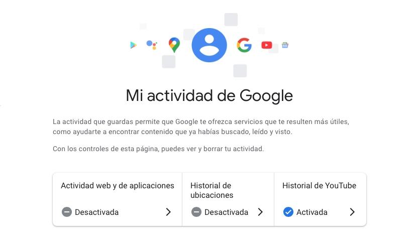 actividad Google
