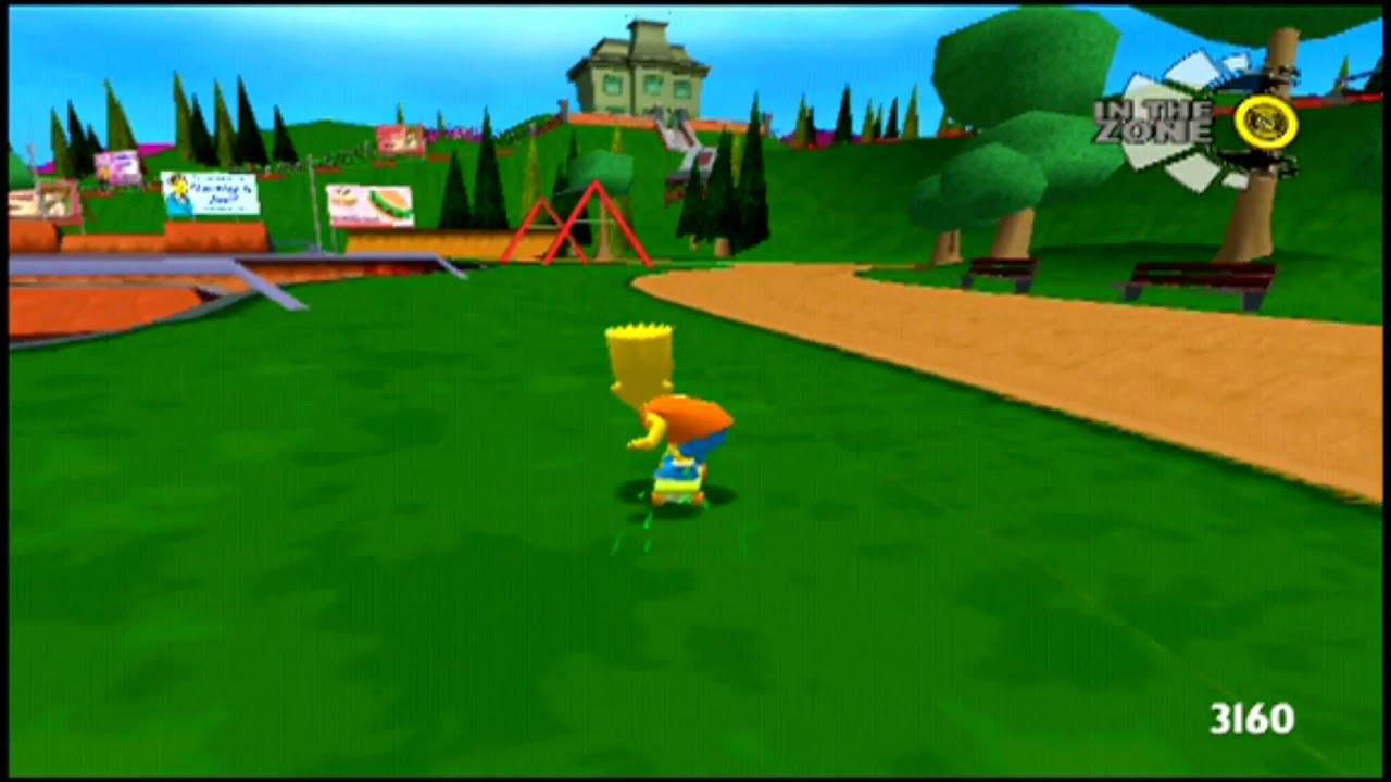 Los Simpson Skateboarding (PS2)