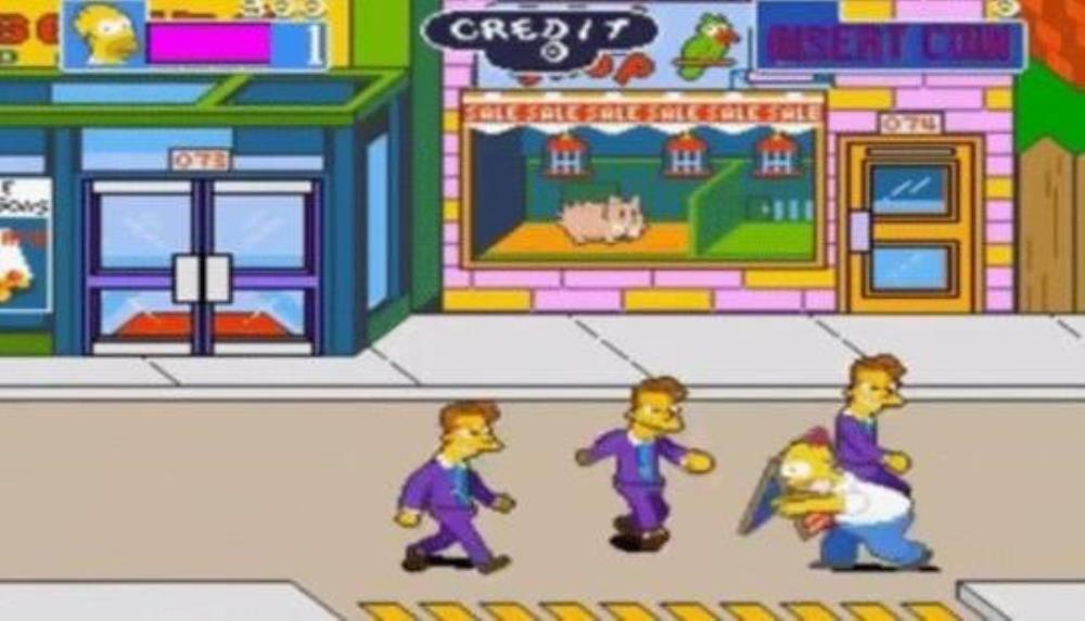 Simpson Arcade Game