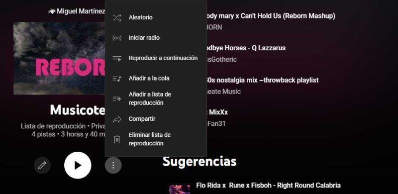 Cómo crear listas de reproducción colaborativas en YouTube Music