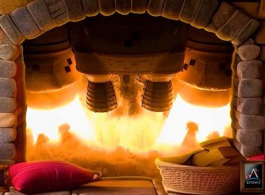 chimenea ASMR NASA
