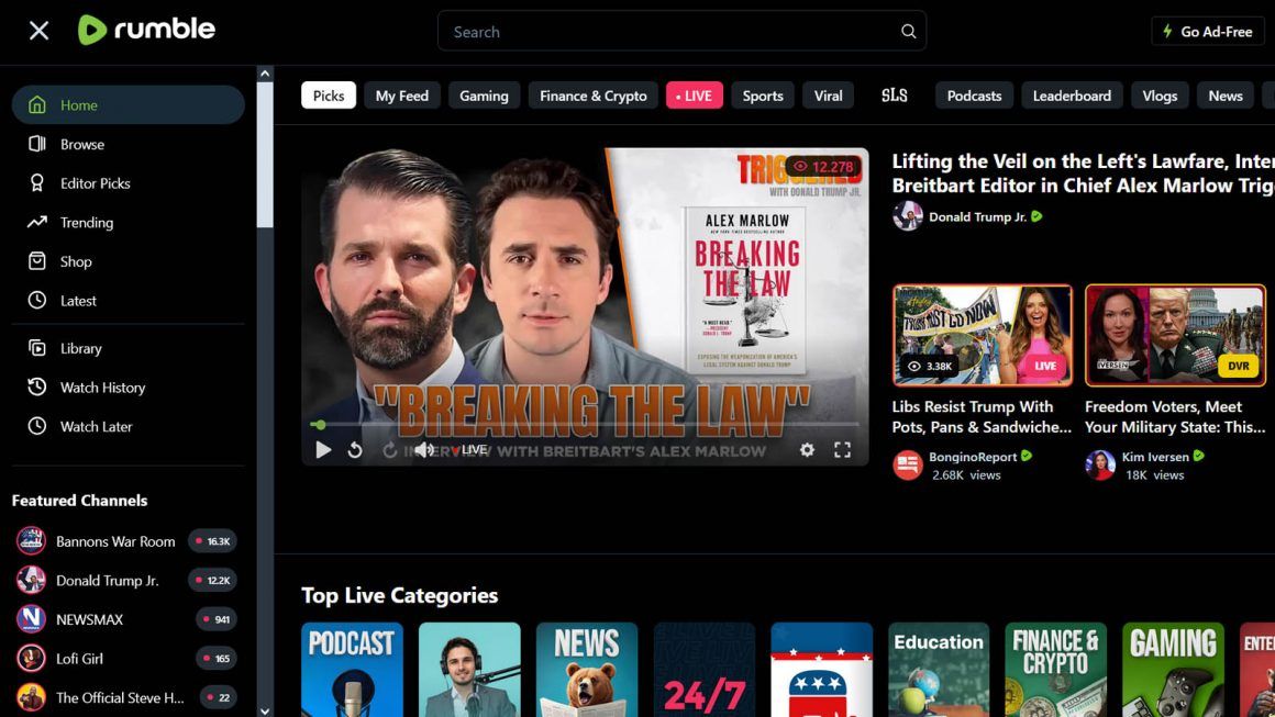 Rumble, como funciona la rival de Twitch con menos limitaciones de ...