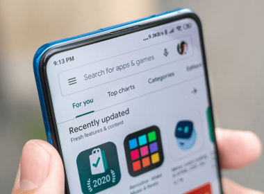 Una aplicación en la tienda de apps de Google