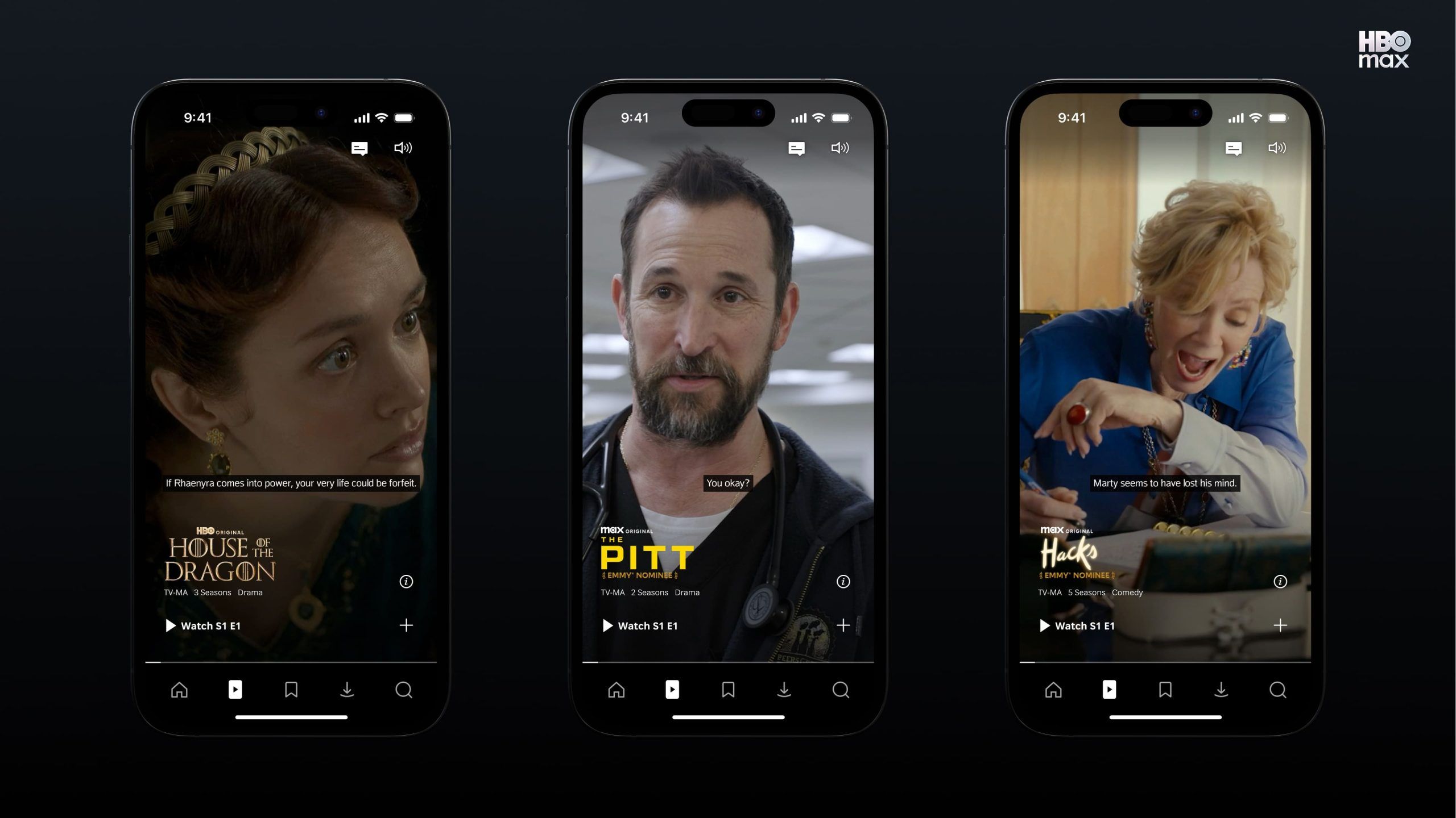HBO Max vídeos verticales