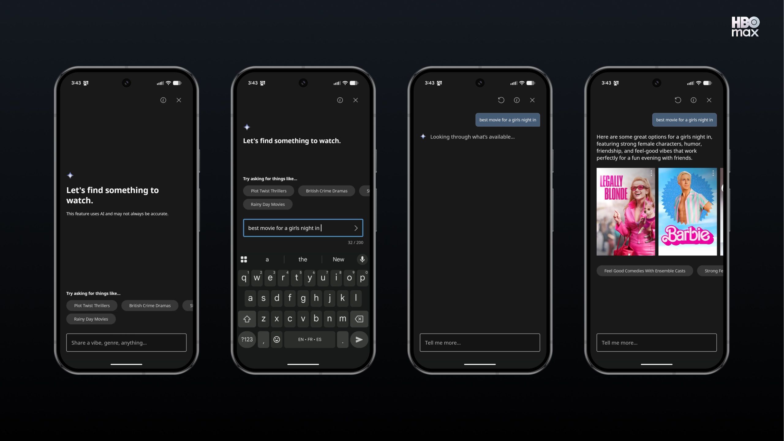 chat de voz hbo max
