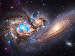 Colision entre Galaxias