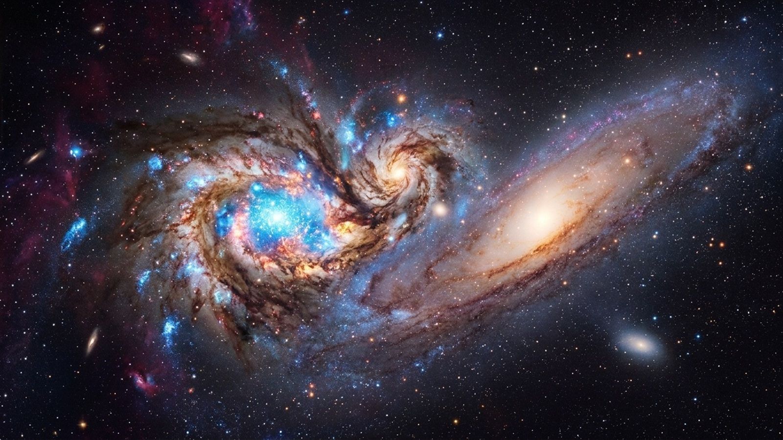 Colision entre Galaxias