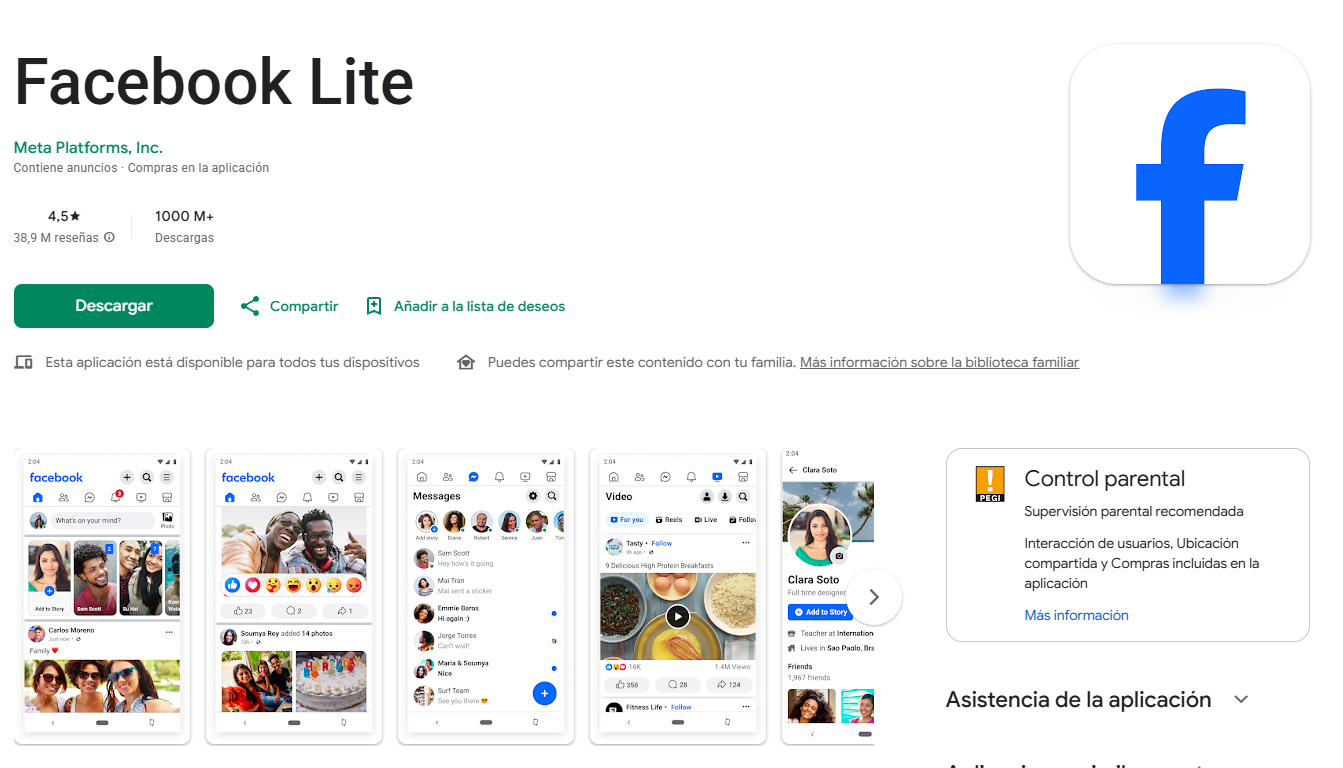 Facebook Lite 03