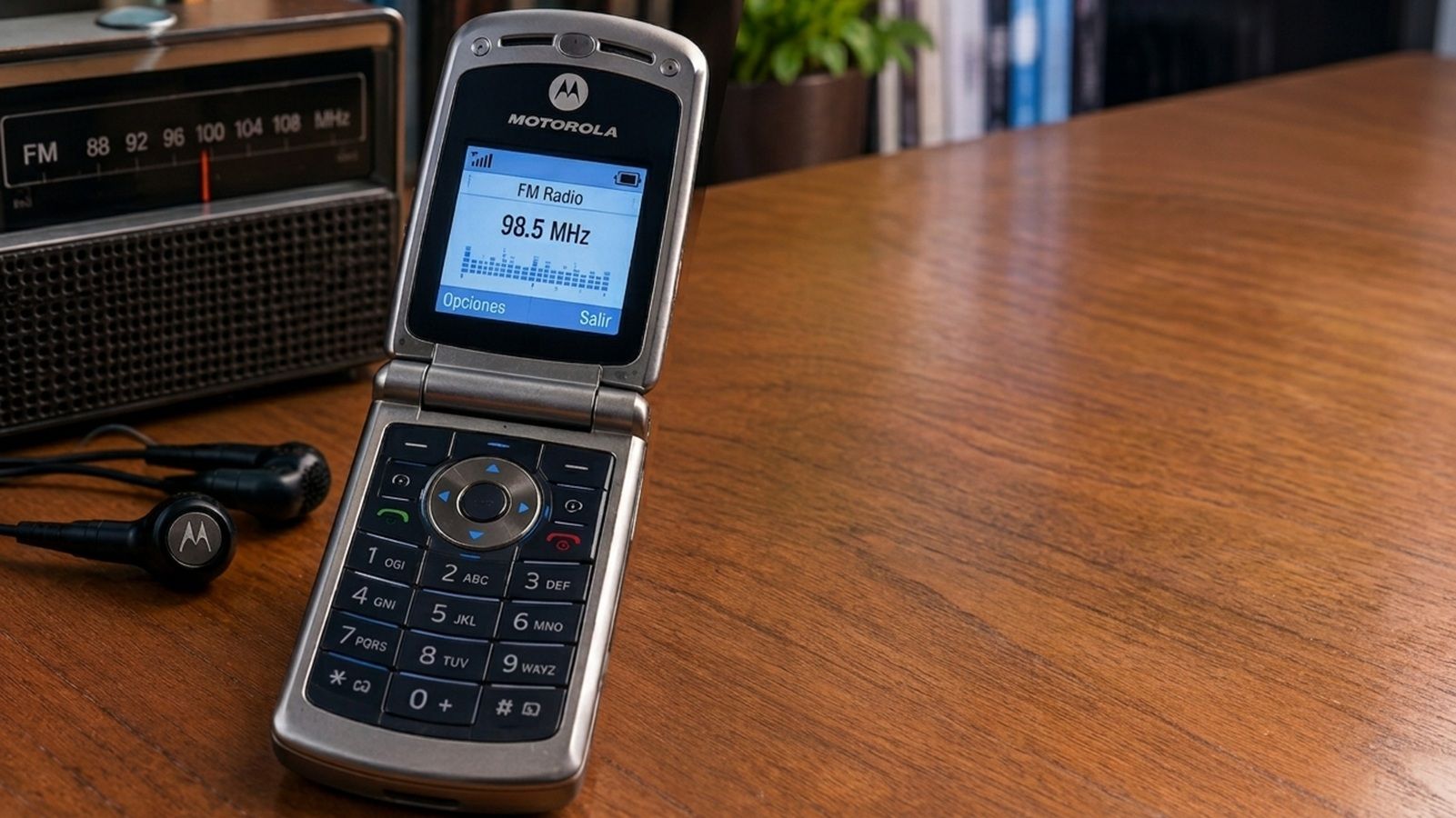 radio fm en un movil motorola
