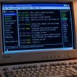 Nostalgia IRC en un CRT nocturno