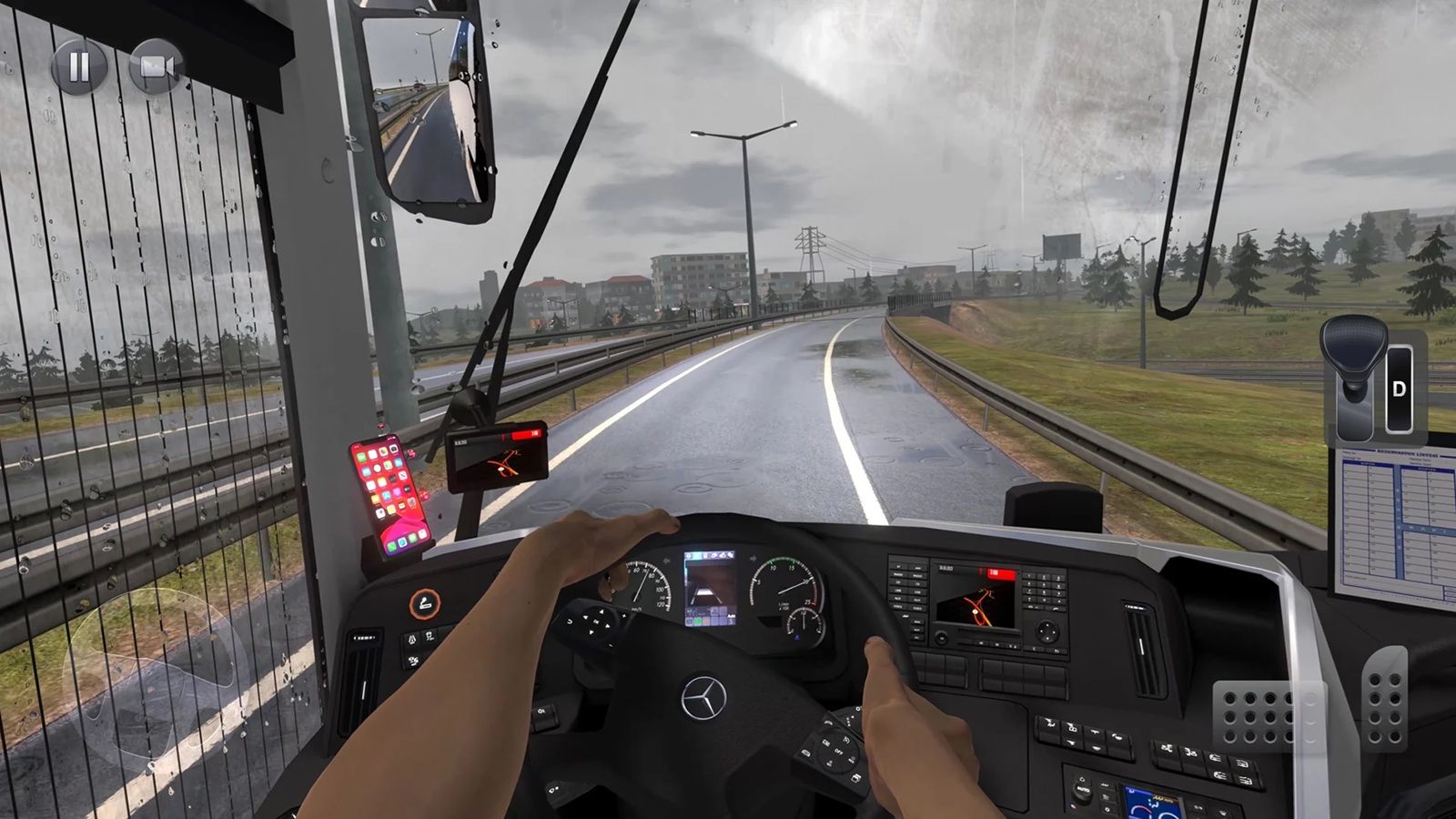 Simulador de autobus