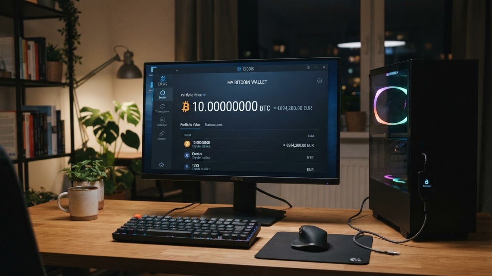 bitcoin en el pc
