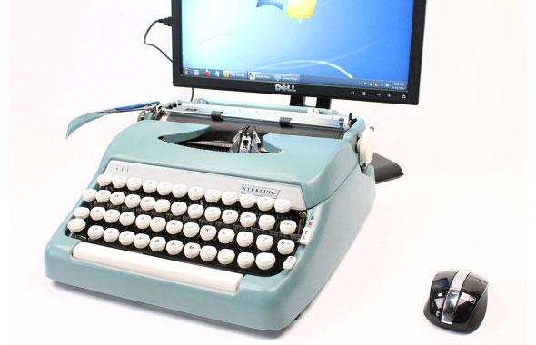 Máquina de escribir USB
