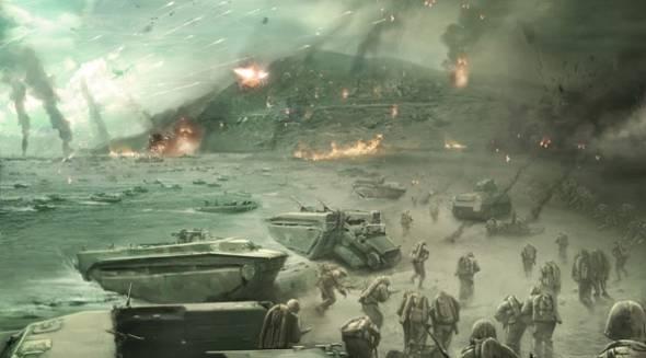 Call Of Duty 2 narra con precisión el desembarco de Normandía