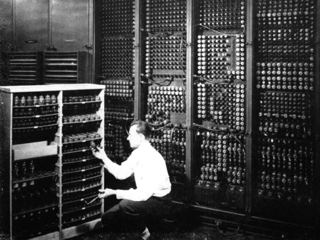 Panel de control de la ENIAC