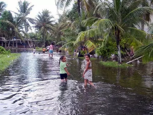 inundaciones en tuvalu