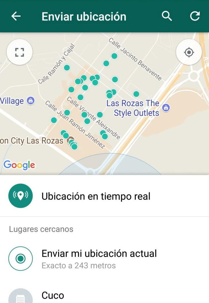 WhatsApp: cómo compartir nuestra ubicación en tiempo real