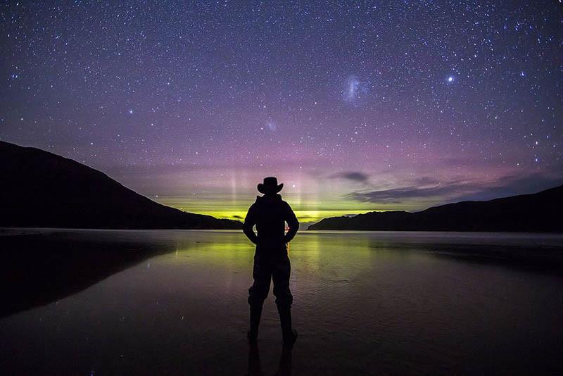 auroras en Australia tras una tormenta solar