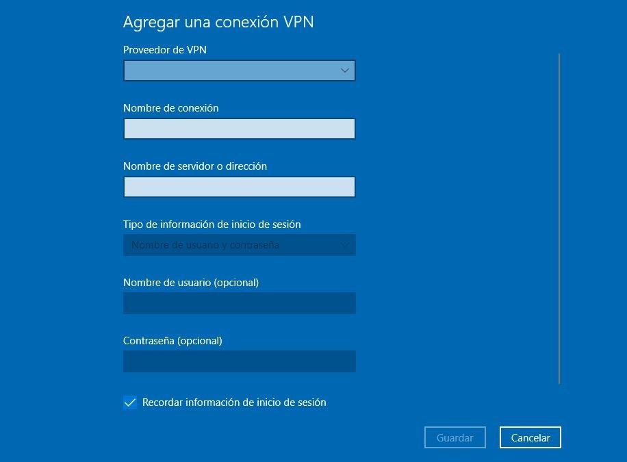 Cómo configurar una VPN