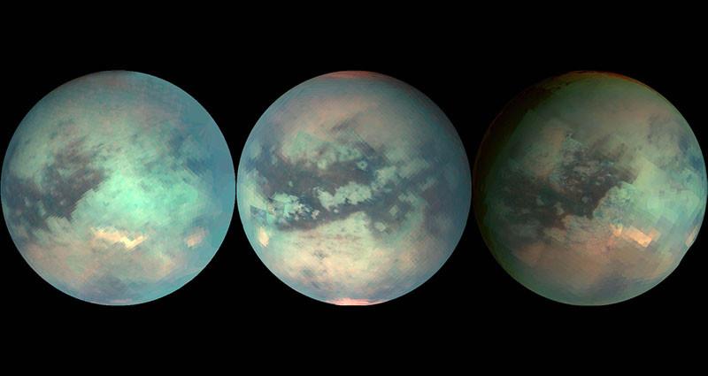 agua en el sistema solar, el caso de Titán