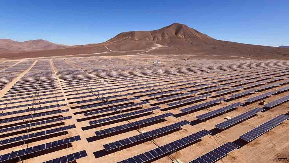 producción fotovoltaica en el Atacama