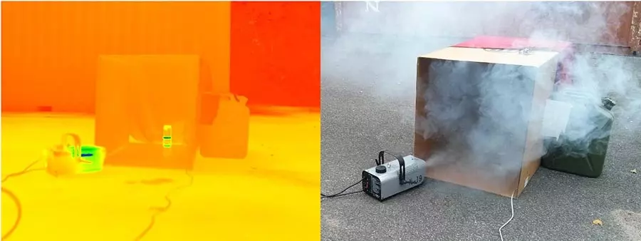 smokebot detección de incendios