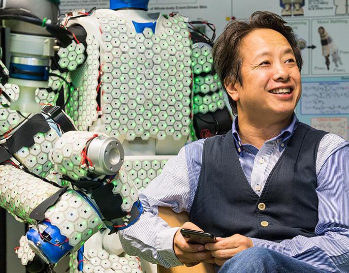 Gordon Cheng robot piel mecanica