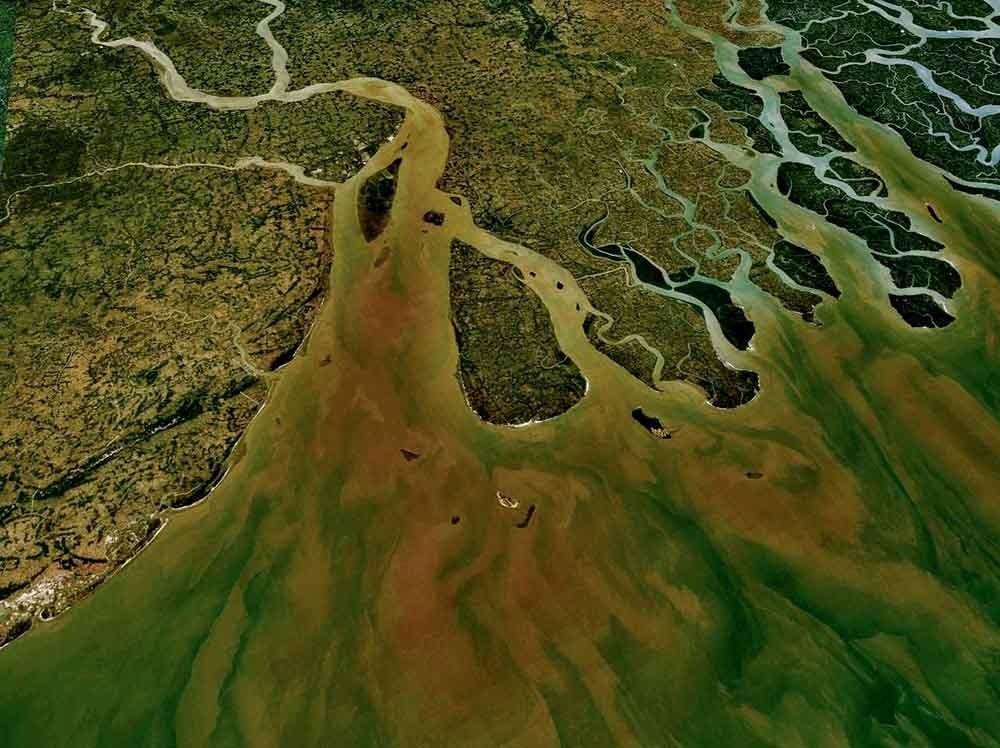 el delta del río Ganges
