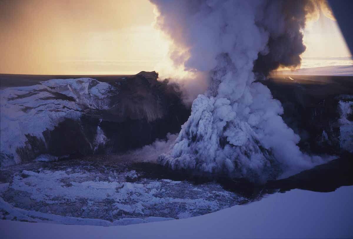 erupción del Grímsvötn