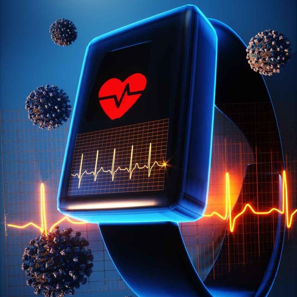 smart watch detectando la enfermedad
