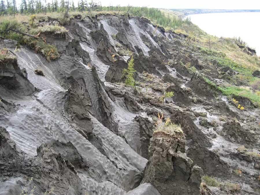 el permafrost se descongela en Siberia