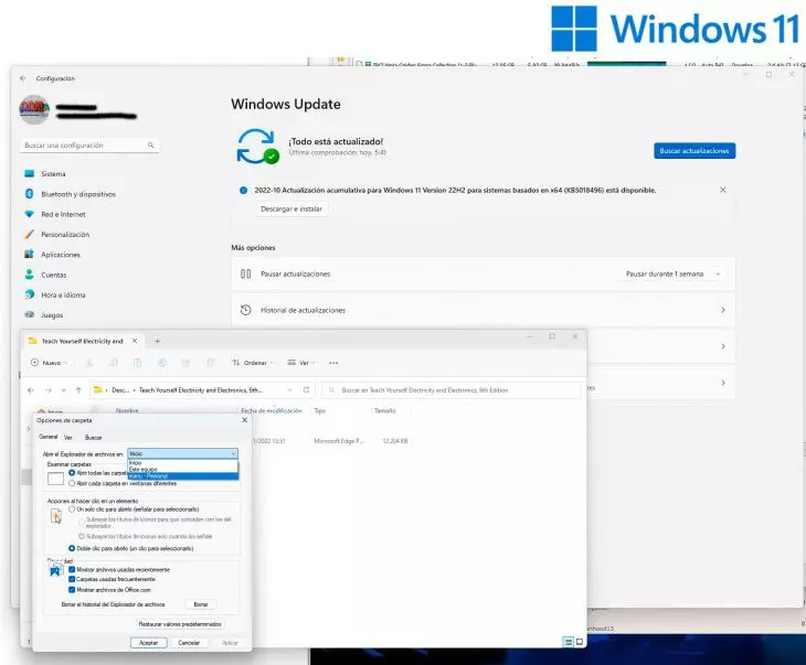 El 'Explorador de archivos' desde OneDrive en Windows 11