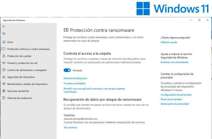 OneDrive en Windows 11